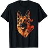 Valentine's Day German Shepherd Dog T-Shirt