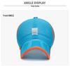 Zhenyueqi Kids' Summer Mesh Sun Hat - Breathable Outdoor Baseball Cap with Hollow Brim