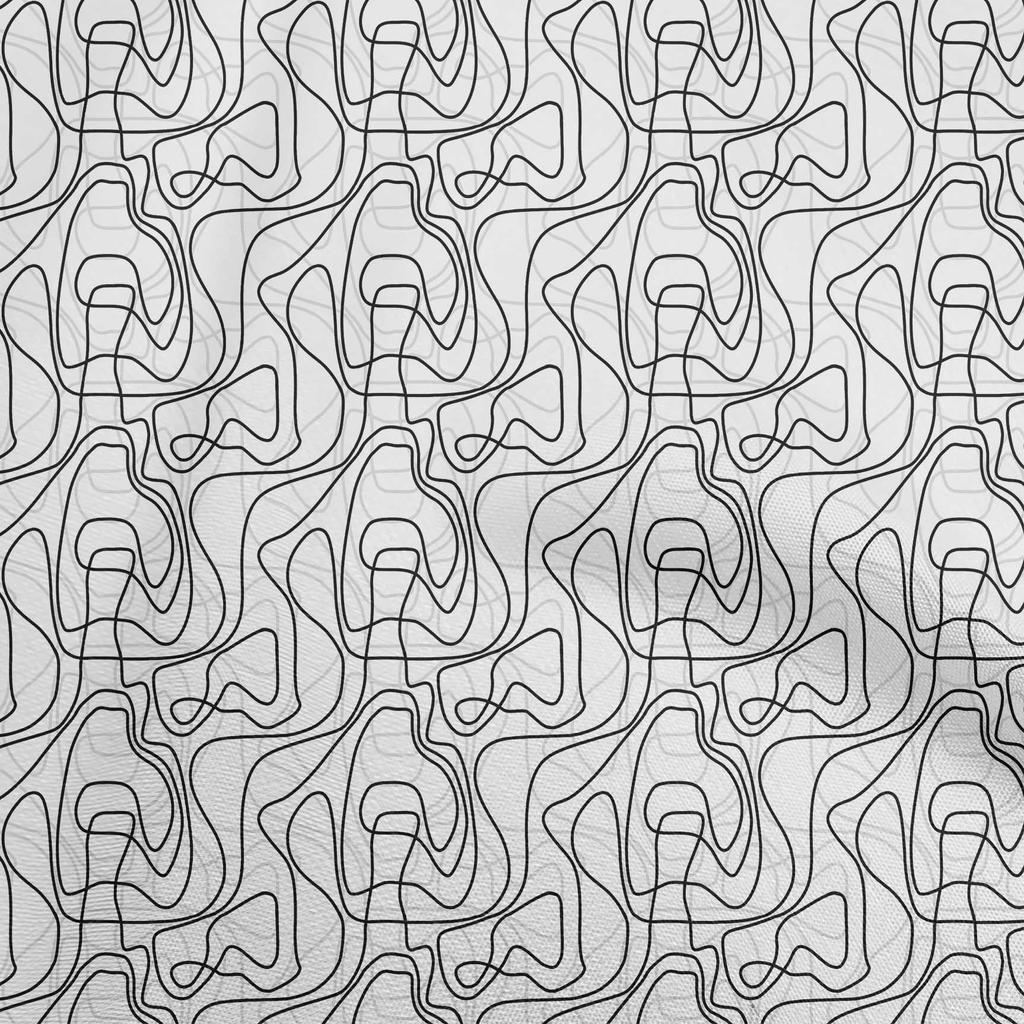 oneOone Cotton Flex Green Fabric Abstract Craft Projects Decor Fabric Printed By The Yard 40 Inch