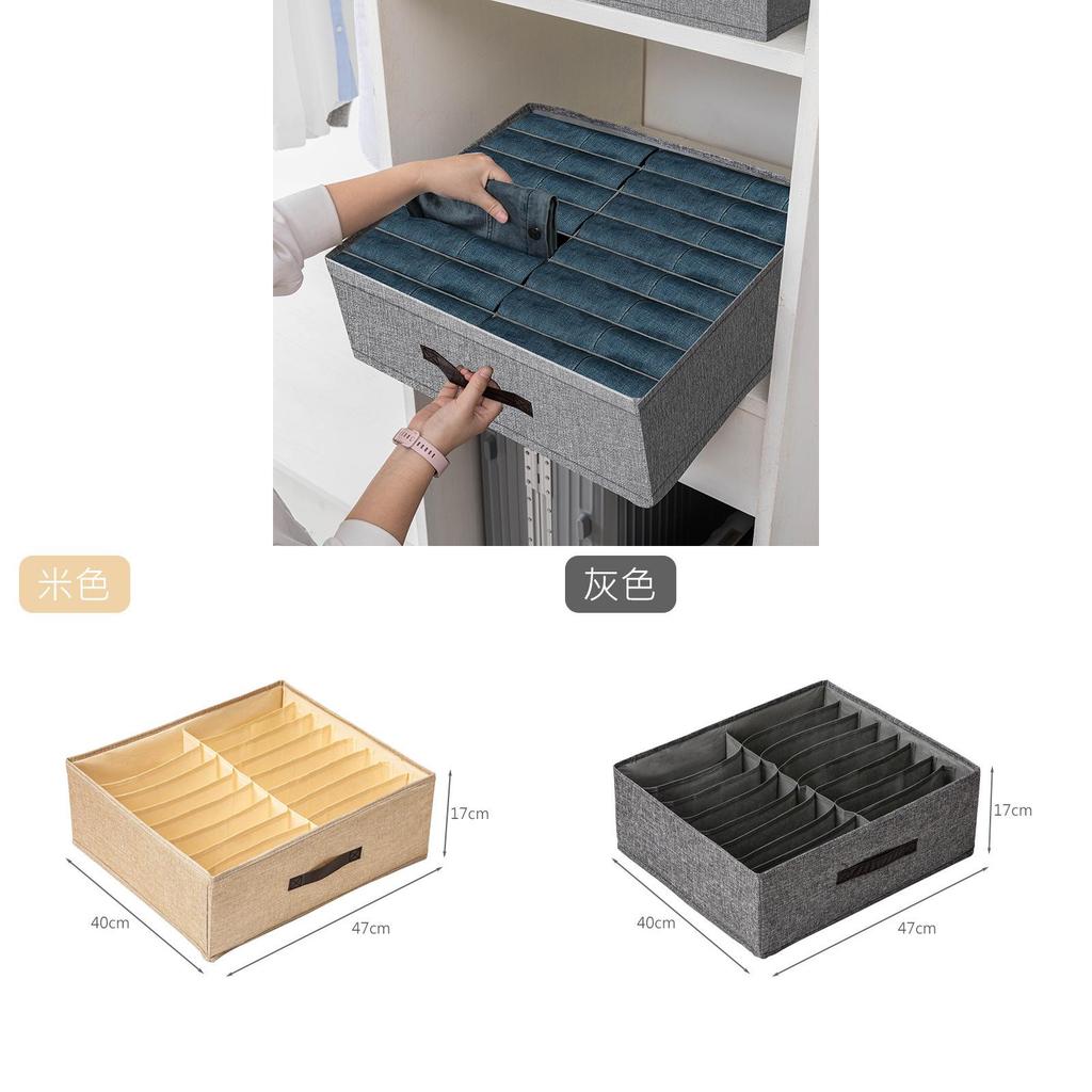Indoor Clothing Organizer With Dividers For Bedroom Storage Solutions