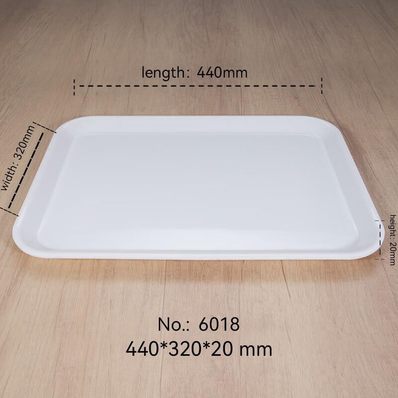 Hanyou 18-inch Rectangular Melamine Serving Tray