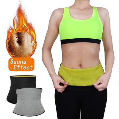 Neoprene Sauna Sweat Belt Waist Trainer Tummy Trimmer Body Shaper Slimming Belt Sport Girdle Fitness Belly Band Workout Shaper