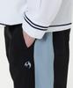WAIKEI Line Colorblock Wide Track Pants Black