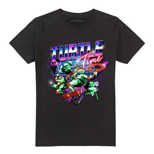 TMNT Unisex Adult Mayhem Turtle Time T-Shirt