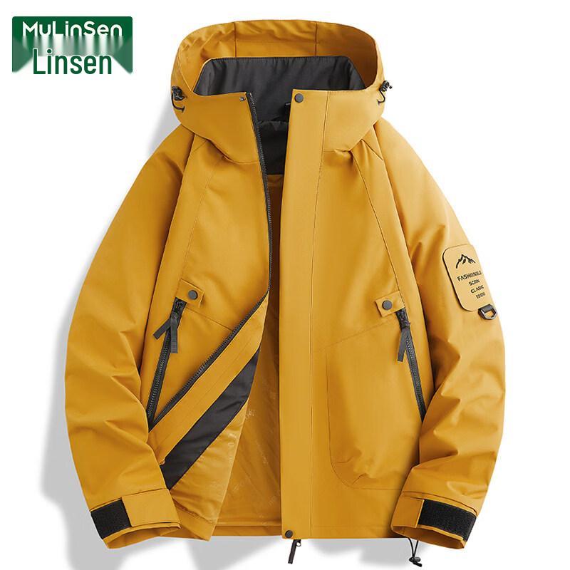 MULINSEN Unisex Windproof Waterproof Thickened Jacket