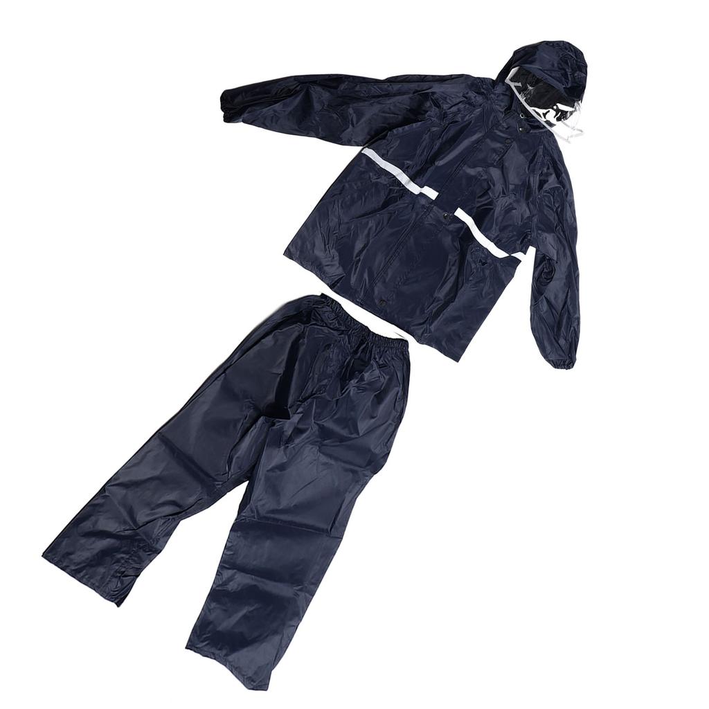 Split Jacket Pants Suit Breathable Waterproof Raincoat Set Double Layer Raincoat Set for Men Women