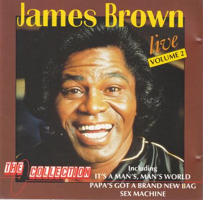 CD JAMES BROWN - Live Volume 2 OR0066 The Collection UK Soul/Funk Used