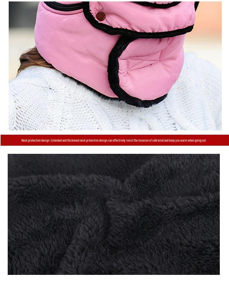 Lei Feng Winter Hat: Thick, Warm, Windproof & Coldproof for Outdoor Riding