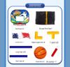 Portable Kids' Basketball Hoop - Indoor/Outdoor Use