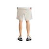 Li-Ning Vital Essential Solid Color Text Embroidery Loose Straight Shorts Men Bottoms Grey AKSSA87-3