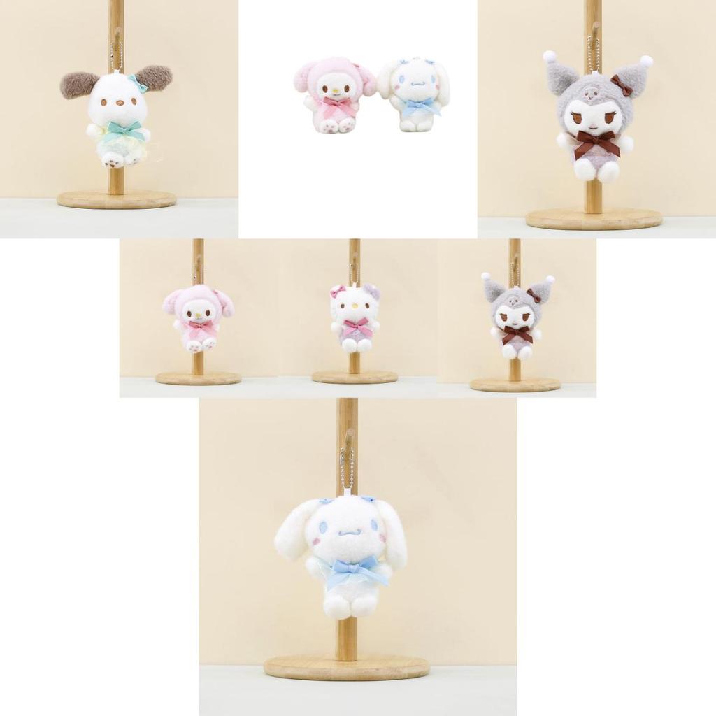 Charming Sanrio Plush Doll Keychain With Kuromi My Melody And Cinnamoroll Style