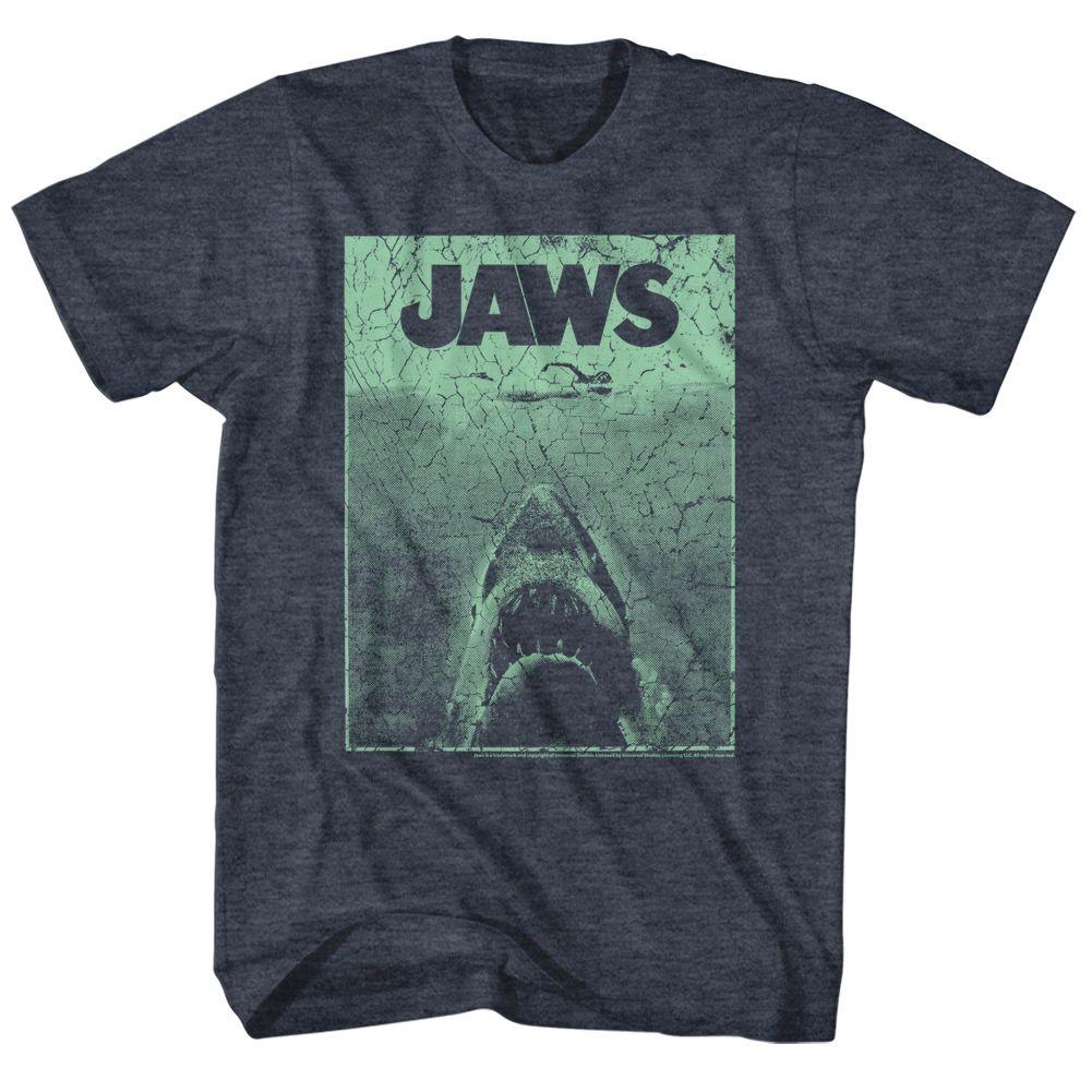 Jaws Green Jaws Movie Shirt S