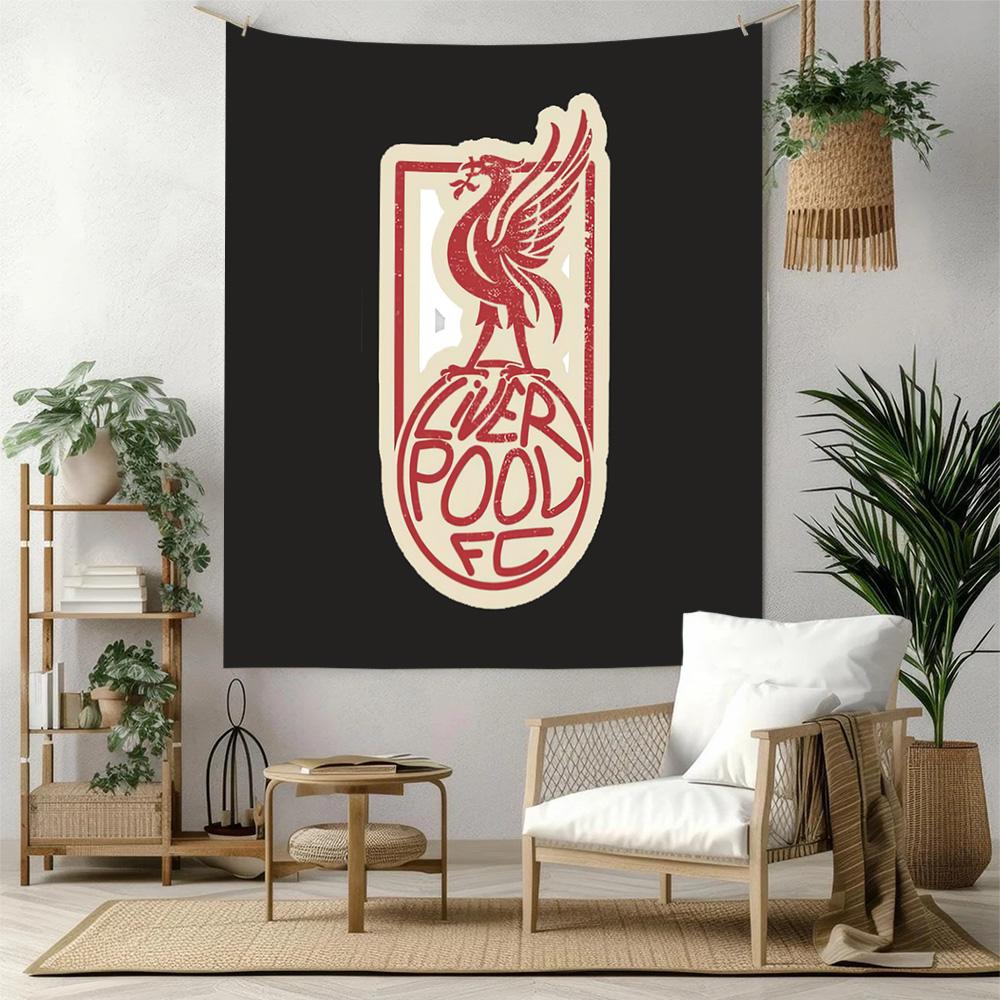 Klub Piłkarski Liverpool Dekoracja Ścienna Gobelin Sztuka Na Pamięć o Zwierzętach Urodziny Wesele Tło Imprezy Rodzinny Prezent