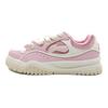 Li Ning 001 BTC 3 Slip Resistant Height Increasing Low top Skateboard Shoes Women's Pink White AGCV280-1