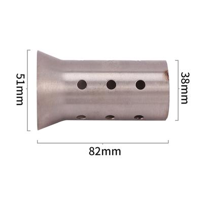 51mm Universal Motorrad Auspuff Schalldämpfer Noise Sound Eliminator Escape Moto Schalldämpfer Modifiziert Mit DB Killer Katalysator Löschen