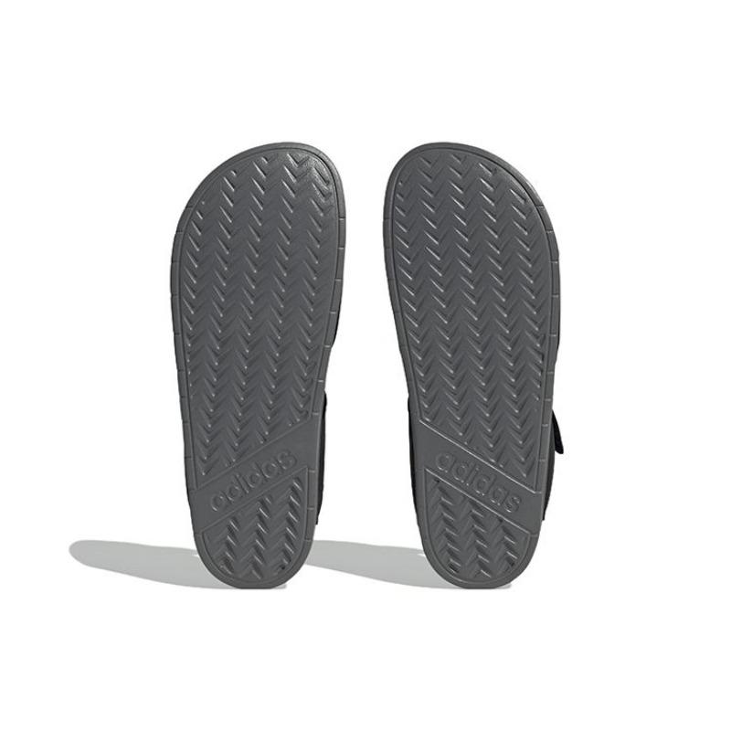 adidas Adilette Sandal Black Grey Unisex Sneakers Core-Black Grey-Five HP3007