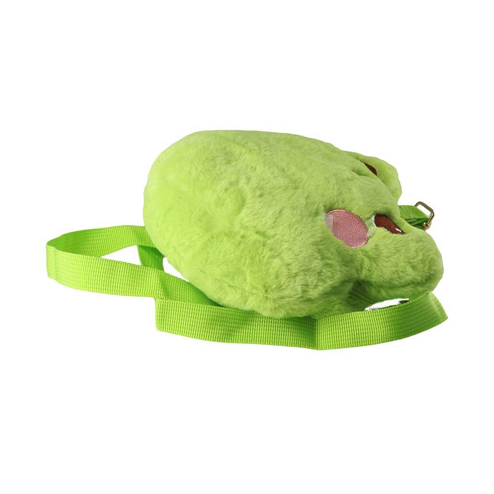 Coin Purse Cartoon Frog Bear Children Bag Women Handbag Bag Single Shoulder Bag Plush Doll Bag