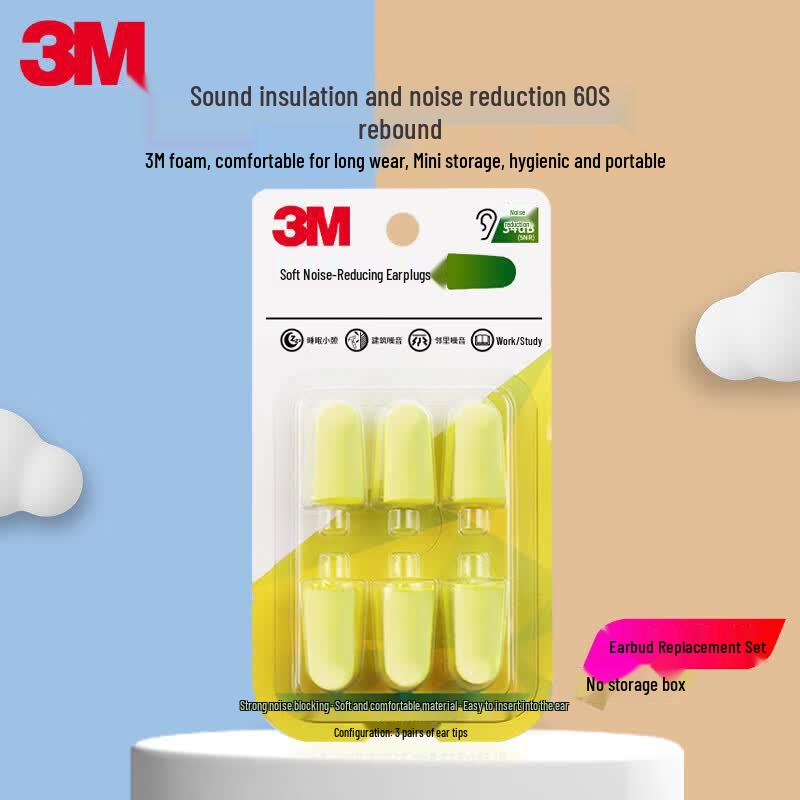 3M Soft Comfortable Earplugs