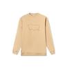 Levis Red™ Pioneer Series Round Neck Pullover Embroidered Sweatshirt Women Sweatshirt Khaki A2674-0000