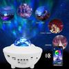 Projector Light RGB Starry Projector Lamp Remote Control Music Projecting Light 2x3W