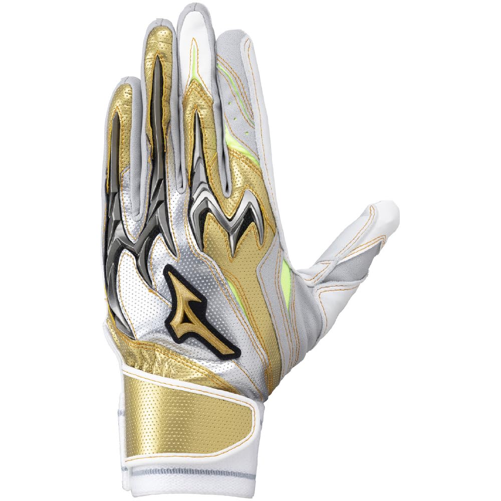 

MIZUNO Direct Store Exclusive Mizuno Baseball Silicon Power Arc DI 1EJEA830 26cm Batting (Mizuno) [Mizuno / Pro] [Ambidextrous] Gray/Gold/Lime