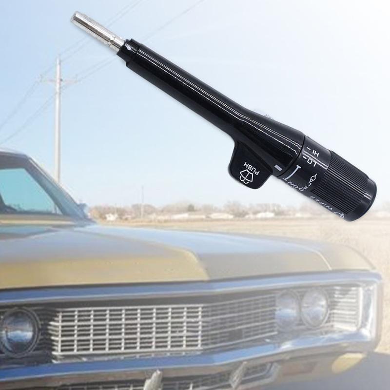 Black Turn Signal Delay Wiper Lever Switch 22510733 Metal Turn Signal Delay Wiper Switch for GM Olds Pickup Truck Car