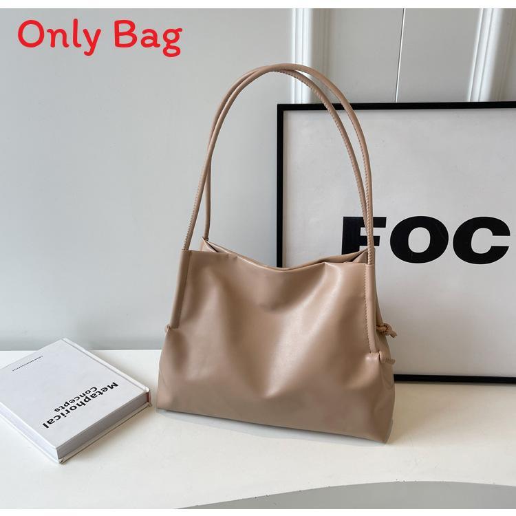 Tote Bag For Women Large Capacity Pu Street Style With Magnetic Closure For Daily Use