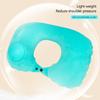 Travel Pillows Airplanes Press Type Inflatable Super Light Portable Neck Pillow U-Shape Inflatable Cervical Vertebr Pillow