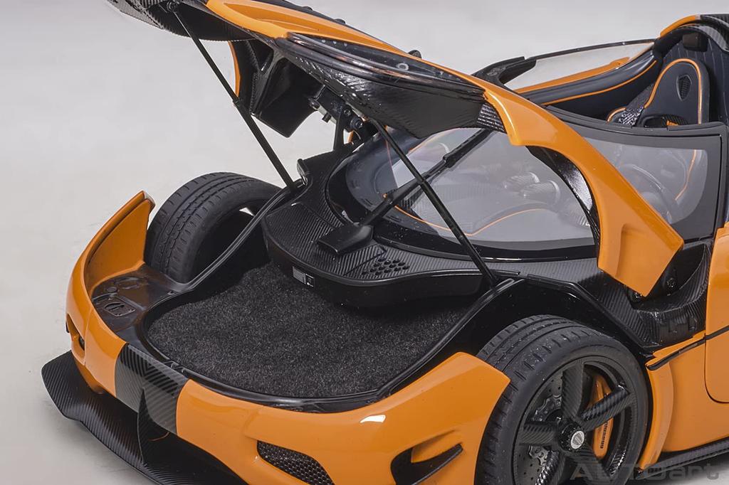 AUTOart Scale Koenigsegg Agera RS Black Finished Product 79023 1/18 Orange/Carbon