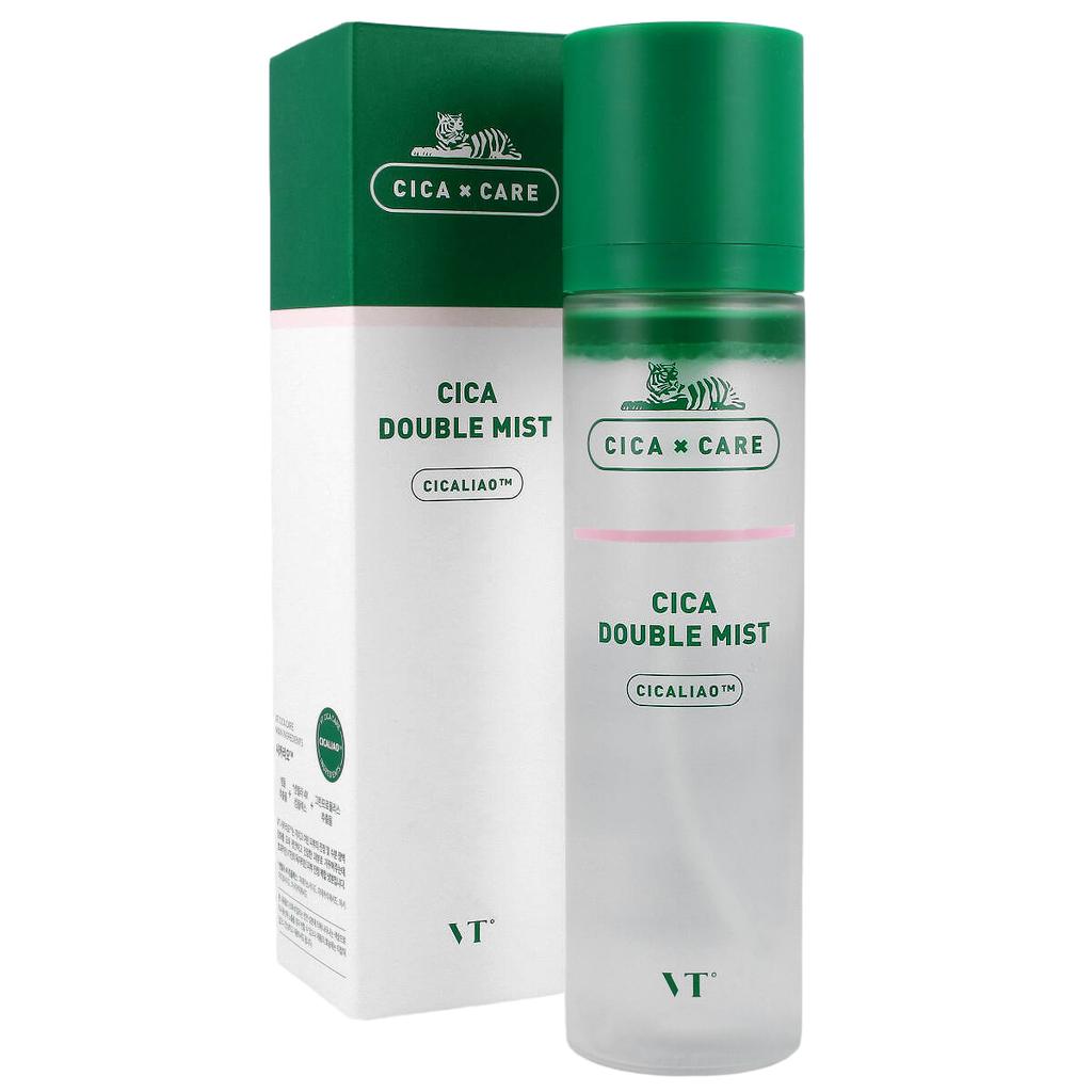 VT Cosmetics Cica Double Mist 120ml/ Soothing, Hydrating, Moisturizing, Korean Cosmetics, Kbeauty
