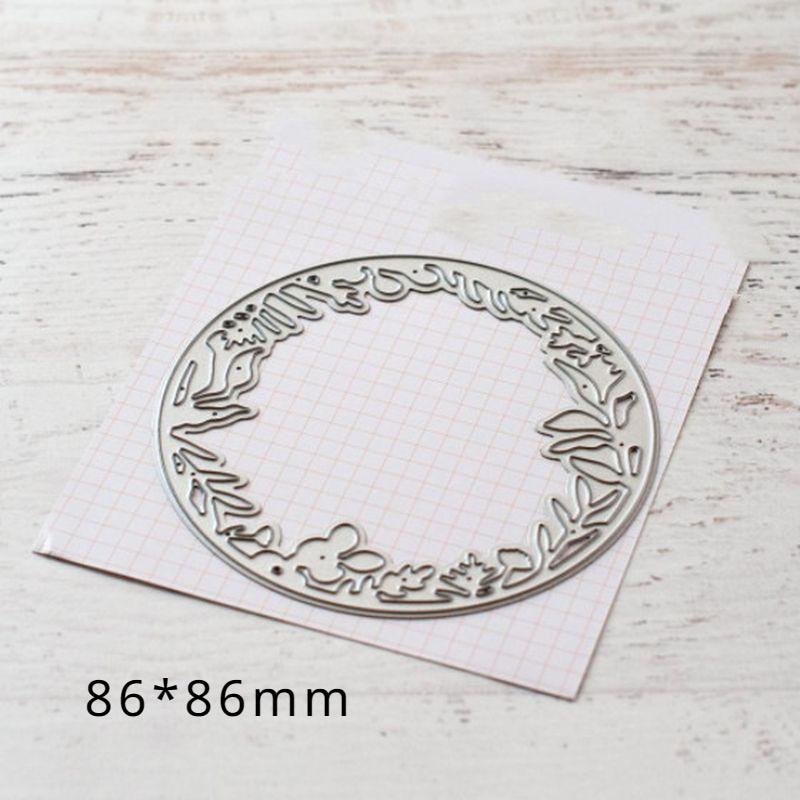 Hollow Frame Background Dies Metal Cutting Dies Frame Scrapbooking Card Album Embossing Crafts Die