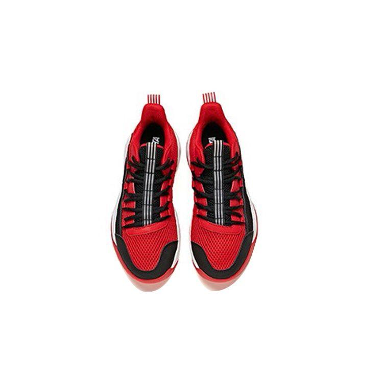 Anta Kids Wind Tunnel 1 Comfortable Daily Non-Slip Shock Absorbing Wear-Resistant Breathable Mid-Top Basketball Shoes A312121100-4