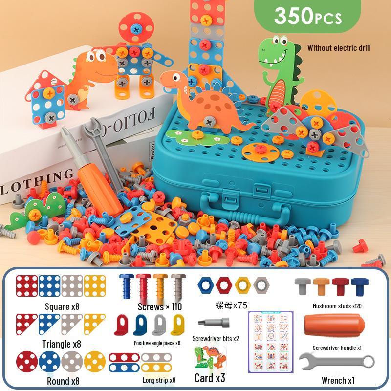 Electric Drill DIY Toolkit for Kids: Hands-on Disassembly and Assembly Puzzle Toy