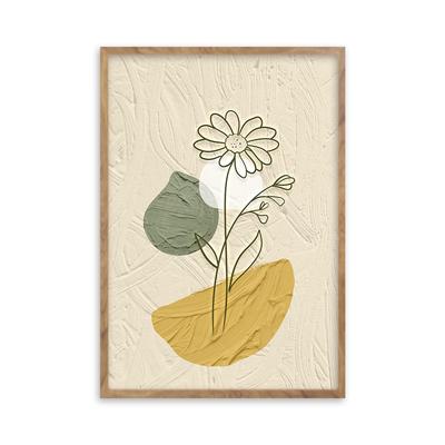 Saka Gaya Art Panel Board Poster Entrance Wall Painting Hanging Decoration Room Decorative Picture Oil Sofa Background Interior Modern Frame Framed