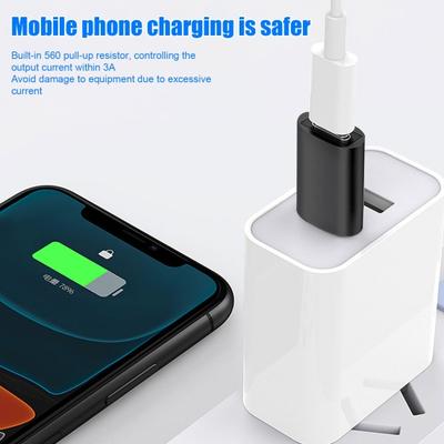 5Pcs Type-C To USB 3.0 Adapter USB-C Female To USB Male Converter with Fast Charging And Data Transfer Universal USB-C Connector