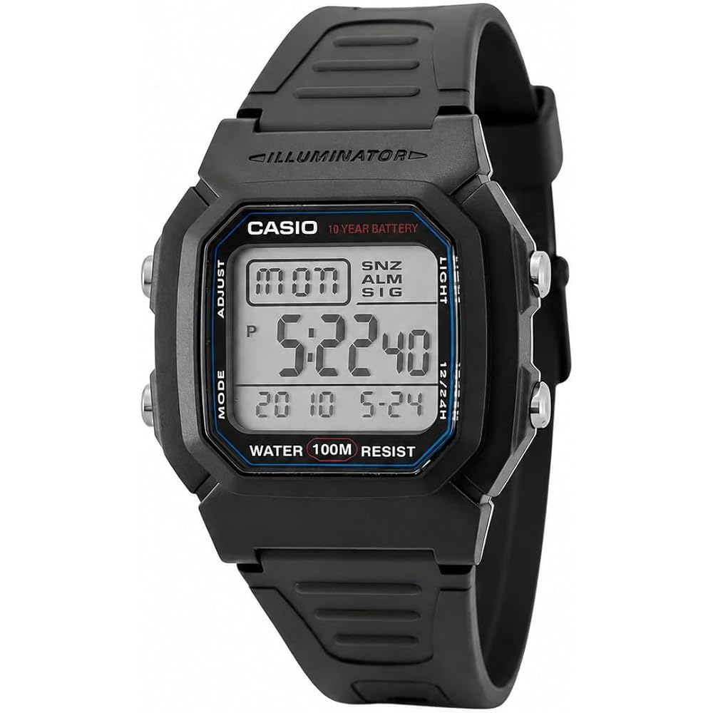 CASIO (Casio) Watch W-800H-1A Men s Overseas Model [Reimported]