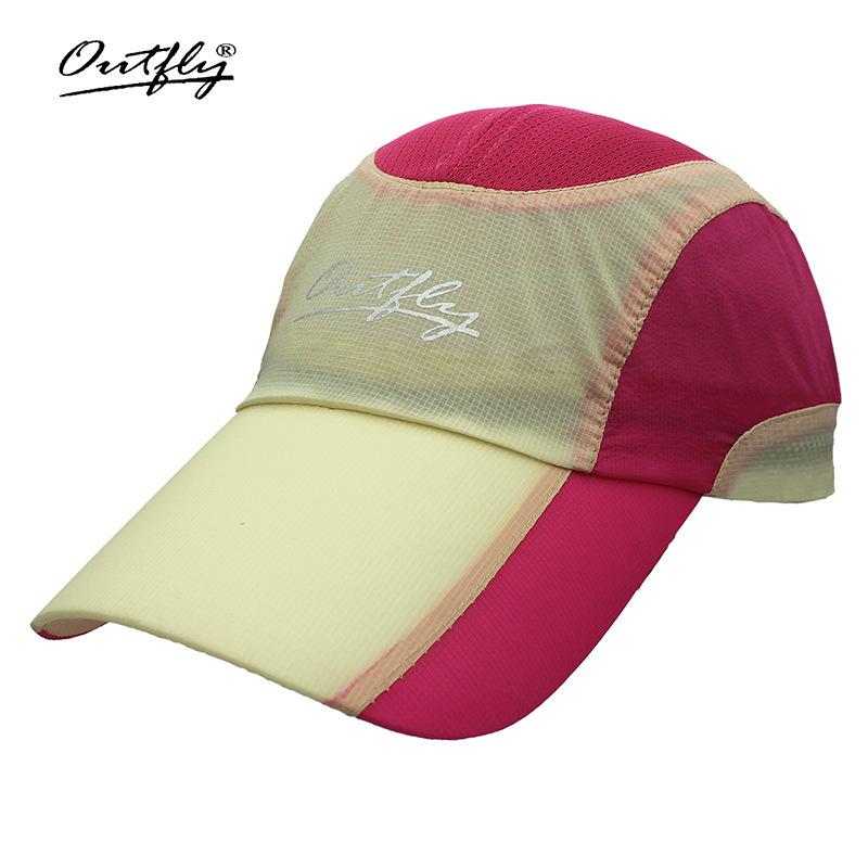 Quick-drying baseball cap Marathon running cap Soft top hat Outdoor sports sunshade cap Spring and summer new