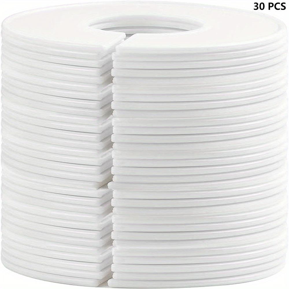 

Набор из 30 шт. разделителей для детского шкафа - Организаторы для детской одежды нейтрального пола с этикетками, Разделители для одежды для детского гардероба