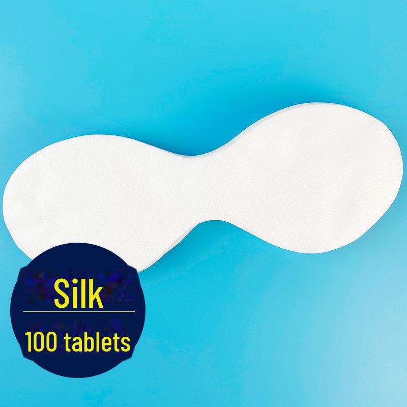 

Thin, Water-Saving, Skin-Friendly Spa Eye Mask Paper - Disposable, Without Holes, Suitable for Beauty Instruments, Black/Blue.
