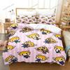Home Textile Cartoons Aggretsukos Cover Duvet Cover Pillow Case Boy Girl Polyester Bedding Set King Queen Twin Size Luxury Gift
