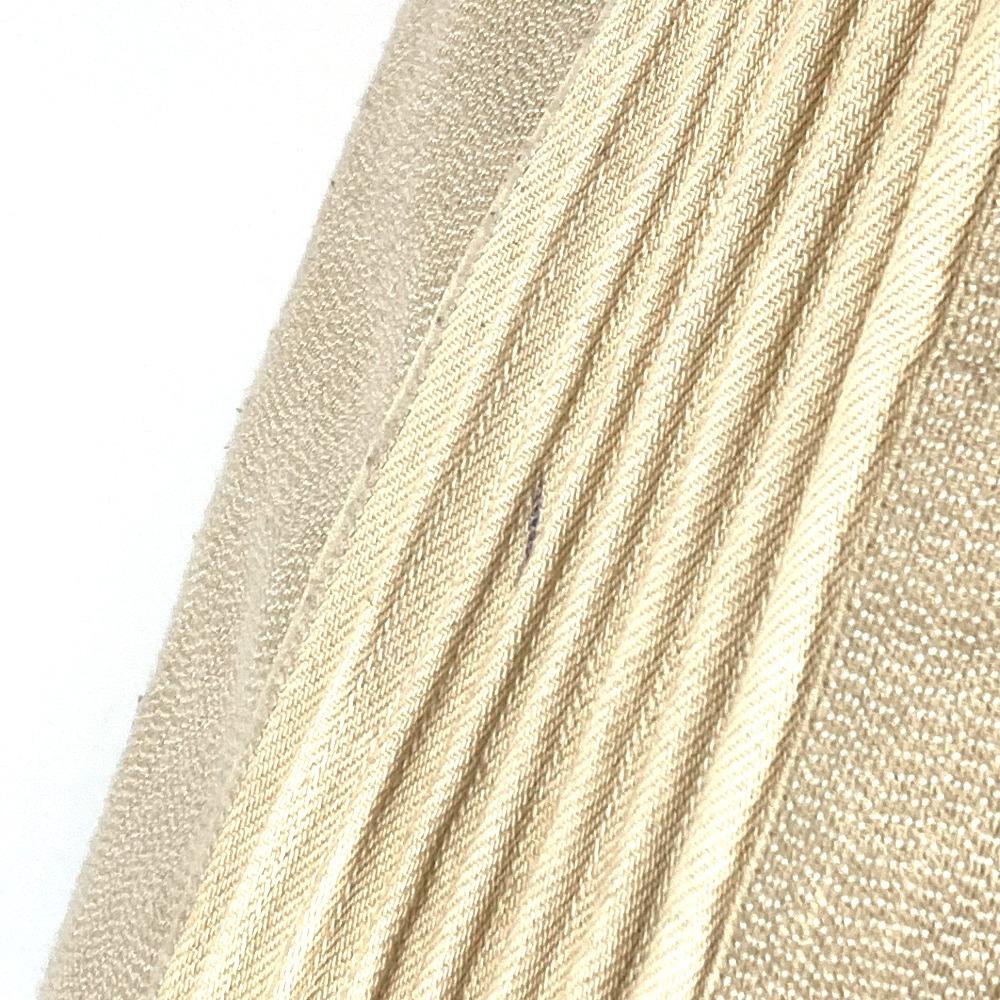 Hermes Kabas Calicut Tote Bag Shoulder Bag Leather/Canvas Beige/Brown