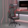 Day and Night - Day and Night Gaming Chair with Footrest Synthetic Leather Black Red Red