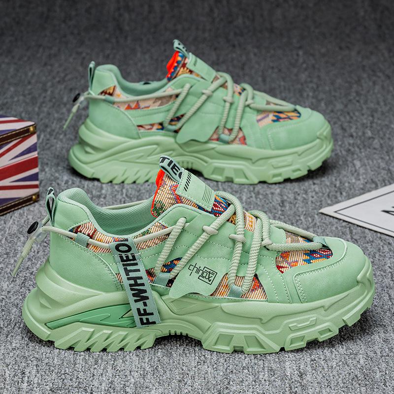 Spring New Casual Sports Shoes Teen Platform Forrest Gump Dad Shoes