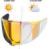 for RF 1400 Helmet Visor Replacement, Motorcycle Helmet Tinted Visor Face Shield Compatible for CWR-F2 Z8 X15 NXR2 (Shade and sun protection)