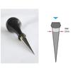 Leather Universal Awl DIY Handmade Leathercraft Reamer Scriber Marker Hand Sewing Tool Stainless Steel Head Wood Handle