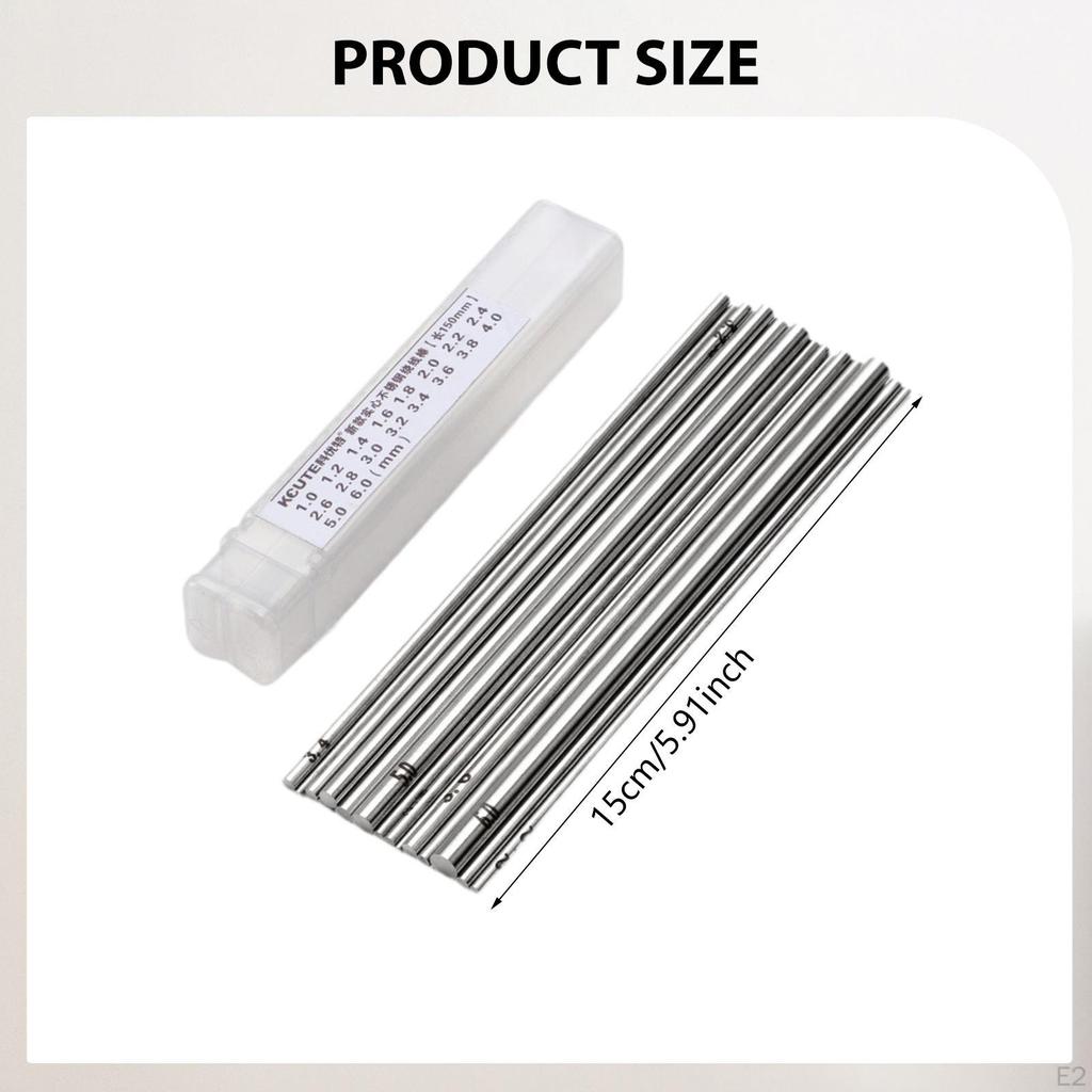 18x Wire Winding Rod Portable for Professional Jewelers Wind Chime DIY Craft