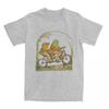 Kikker En Pad T-shirt Strandhuisje Core Vintage T-shirts Puur Katoen Trendy T-shirt Voor Mannen Korte Mouwen Casual T-shirts