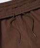 Musinsa Standard Cotton Deep Tuck Wide Elastic Waist Pants [Baroque Brown]