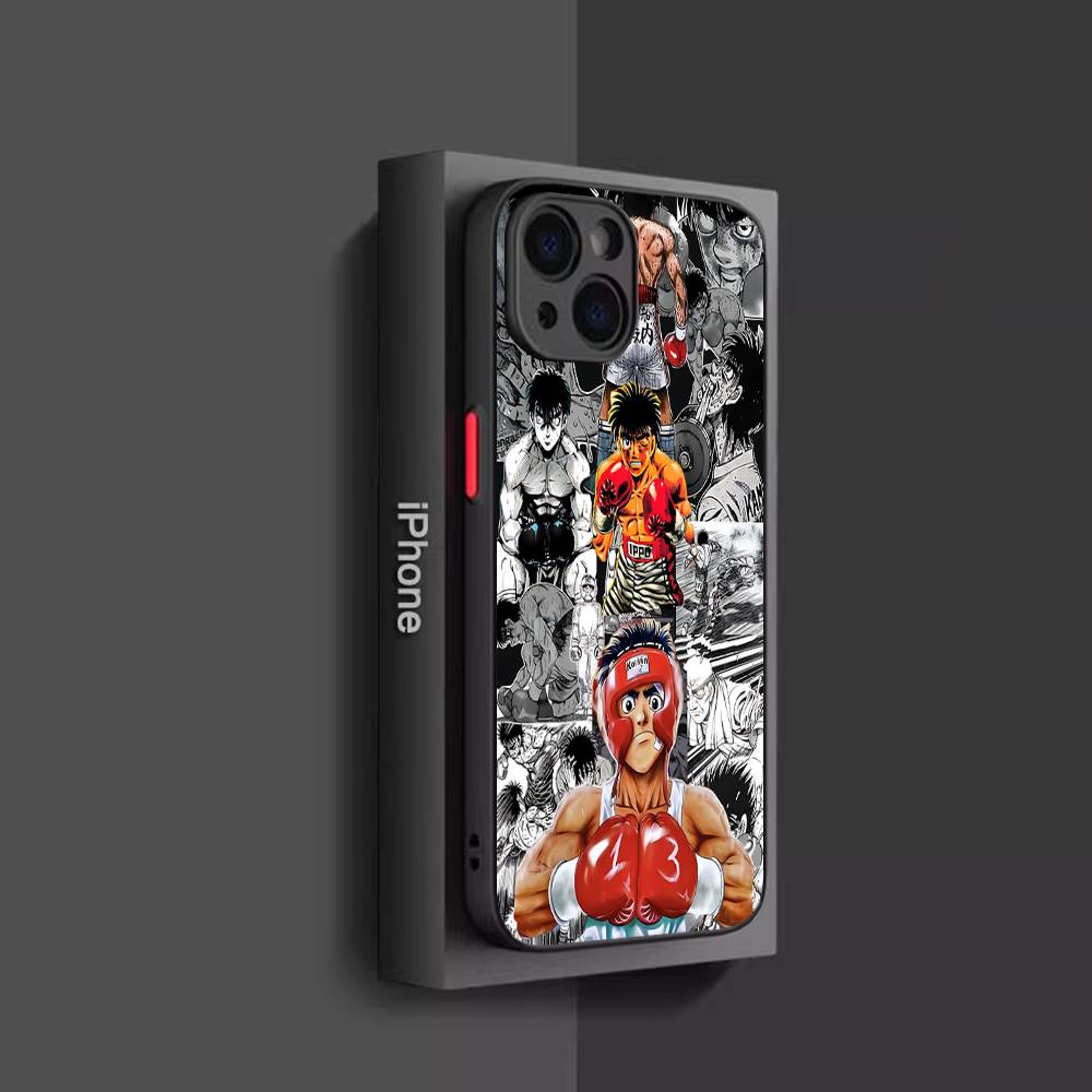 Anime H-Hajime N-No I-Ippo Phone Case For IPhone 16e 16 15 14 13 12 11 Pro Max X XS Max Plus Matte Clear