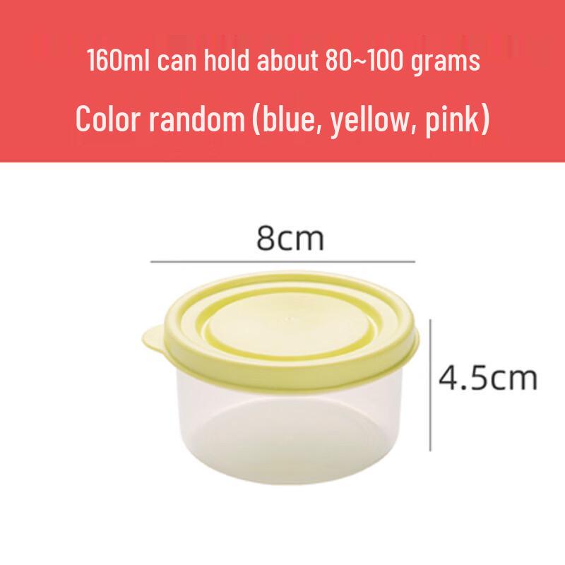 Homeglen Plastic Food Sample Storage Containers